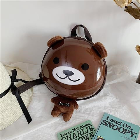 Mochila Infantil Preescolar con Carcasa Rígida y Diseños de Animales - Image 4