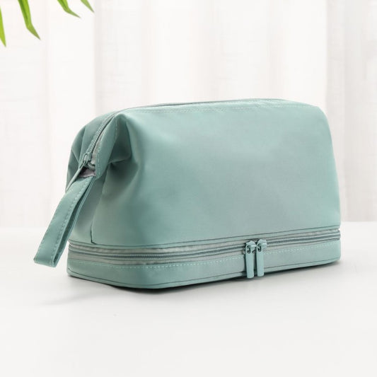 Bolsa de Maquillaje Grande Portátil con Compartimentos - Organizador de Viaje - Image 2