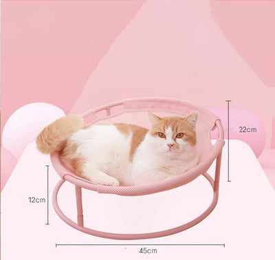 Tumbona Elevada de Madera para Gato - Image 7