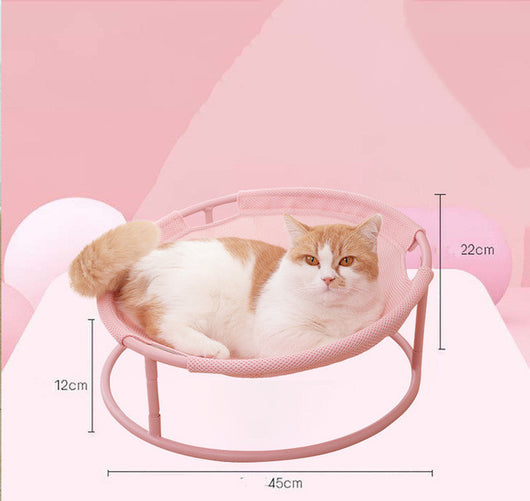Tumbona Elevada de Madera para Gato - Image 7