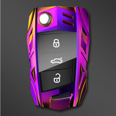 Juego de Fundas Protectoras para Llaves de Auto Estilo Mecha Metal - Image 5