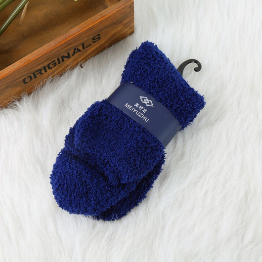 Calcetines de Coral Fleece Gruesos y Cálidos para Hombre - Image 12