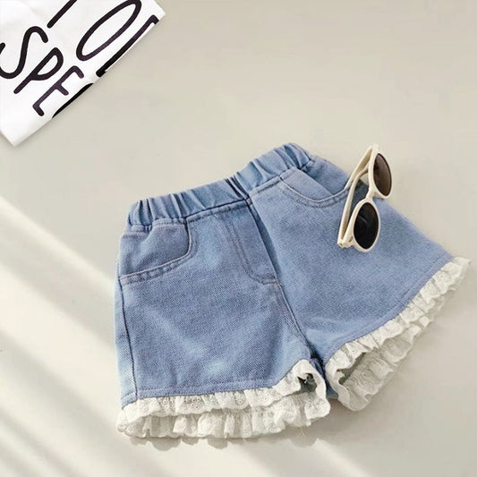 Shorts de Mezclilla para Niñas - Versátiles y Perfectos para Actividades al Aire Libre