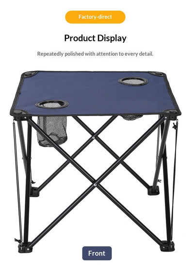 Juego de Mesa y Silla Plegable para Camping - Tela Impermeable Oxford - Image 13