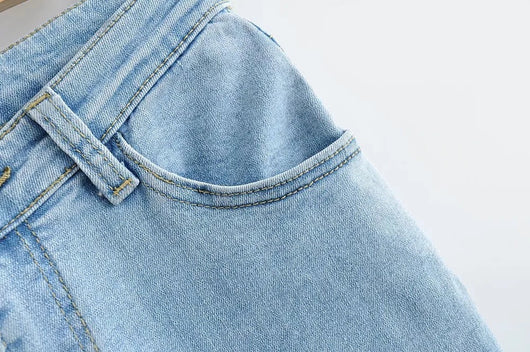 Jeans Retro Slim Micro Acampanados para Mujer - Estilo Europeo y Americano - Image 25