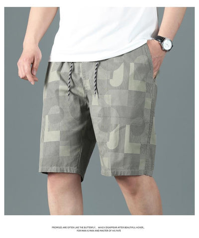 Pantalones Cortos Impresos Casuales de Moda Ligera - Image 20