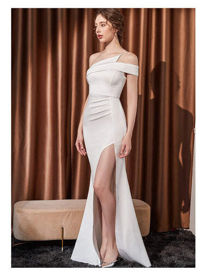 Vestido Largo de Cola de Pez para Dama Elegante y Sofisticado - Image 21