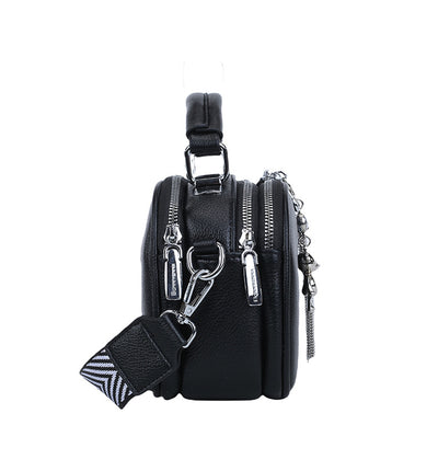 Bolso Cuadrado Pequeño con Costura Decorativa para Mujer - Image 15