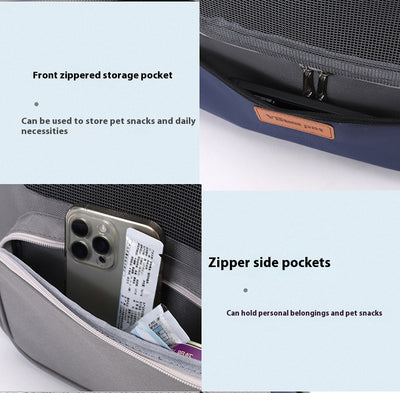 Mochila Transportadora Expandible para Mascotas - Gran Capacidad - Image 24