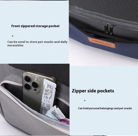 Mochila Transportadora Expandible para Mascotas - Gran Capacidad - Image 24