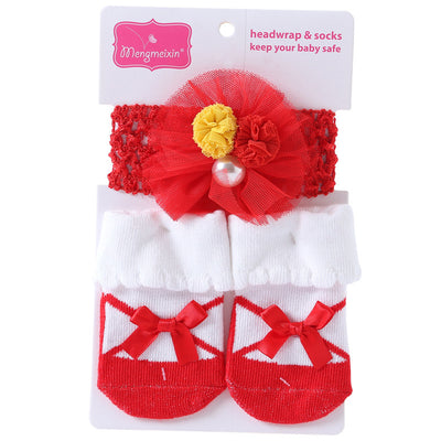 Calcetines Infantiles con Pompones 3D y Estampado de Lunares - Image 7