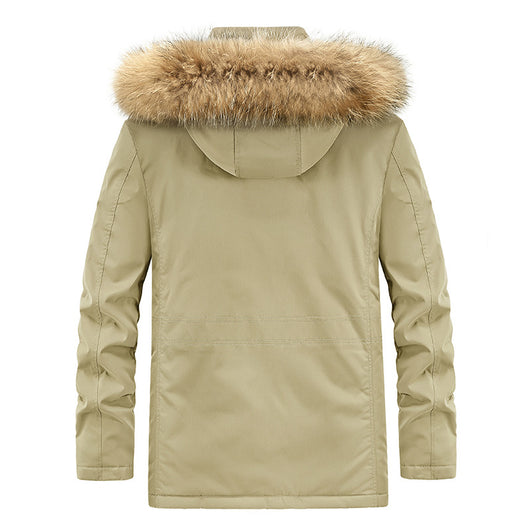 Chaqueta Acolchada Oversize con Múltiples Bolsillos para Tallas Grandes - Image 9