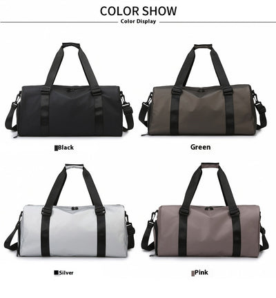 Bolsa de Viaje y Natación de Gran Capacidad en Color Sólido - Image 13