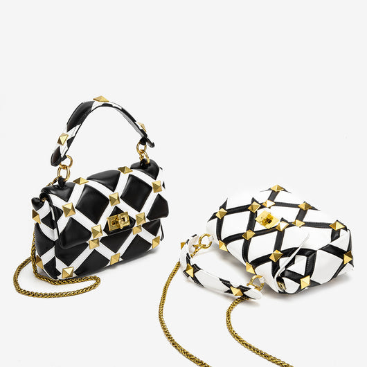 Bolso Bandolera Cuadrille para Mujer con Diseño Escocés - Image 6