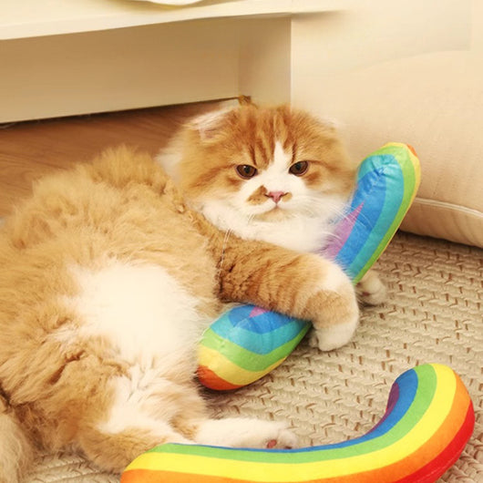 Juguete Interactivo para Gatos con Catnip - Alivio de Aburrimiento y Desgaste Dental