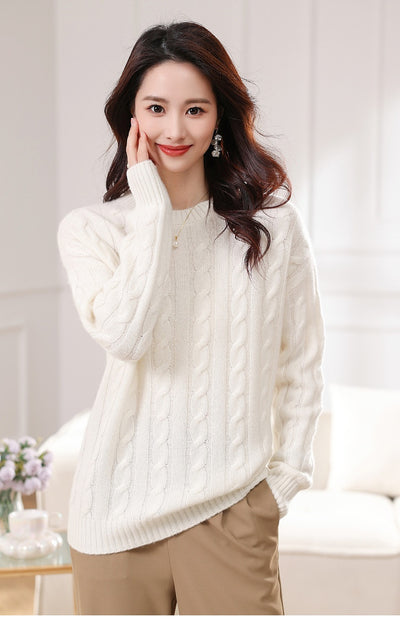 Suéter de Cachemira Holgado Oversized - Tejido Premium - Image 16