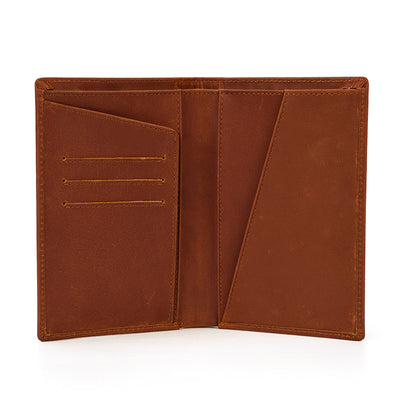 Cartera de Cuero Mad Horse - Protector de Pasaporte Premium - Image 3