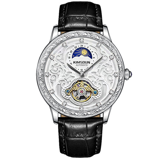 Reloj Mecánico Tourbillon de Lujo para Hombre Ejecutivo - Image 7