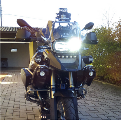 Faro Delantero LED para BMW R1200GS - Diseño Aerodinámico tipo Pájaro - Image 9