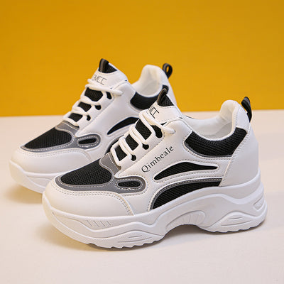 Tenis Deportivos con Plantilla Elevadora - Zapatillas Mesh Blancas Comodidad Máxima - Image 3