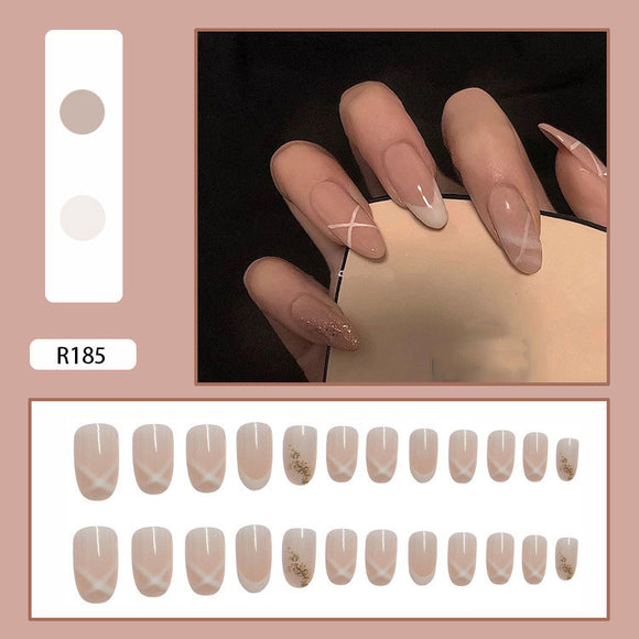 Set de Uñas Francesas Nude para Mujer
