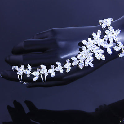 Pulsera de Anillo Retro Europeo Americano con Circonita - Image 6