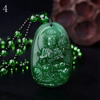 Colgante de Jaspe Verde con Patrono Zodiacal - Image 12