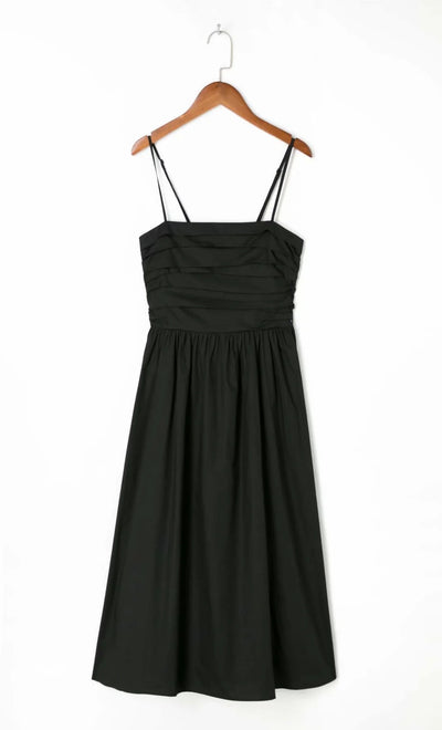 Vestido Largo Plisado con Tirantes Finos - Diseño Veraniego Elegante y Cómodo - Image 8