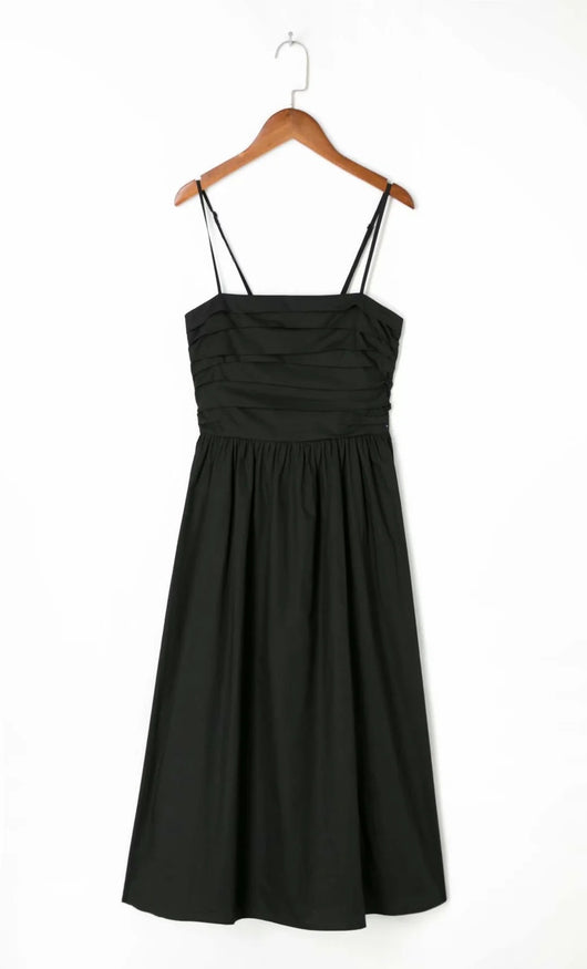 Vestido Largo Plisado con Tirantes Finos - Diseño Veraniego Elegante y Cómodo - Image 8