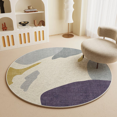 Silla Giratoria de Estudio con Tapete Redondo Absorbente y Antideslizante - Image 23