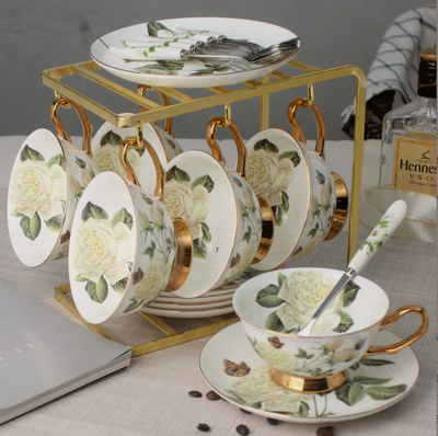 Juego de Tazas de Cerámica Europeas para Café - Image 8