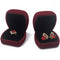 Anillo Rojo Púrpura Rojo Púrpura Caja De Anillo