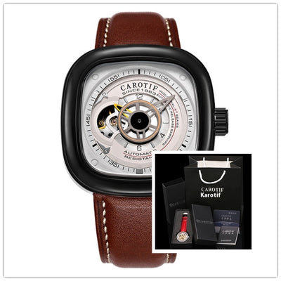 Reloj Mecánico Automático Cuadrado Hueco para Hombre - Estilo Hot Blast Dunk - Image 28