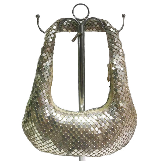 Bolsa Plateada con Lentejuelas - Estilo Casual Axilar - Image 8