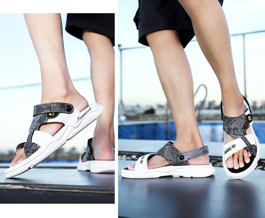 Sandalias y Pantuflas Casuales de Playa para Hombre - Calzado de Verano Versátil - Image 15