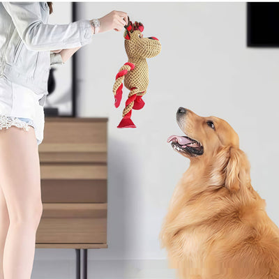 Juguete Navideño para Limpiar Dientes y Aliviar Encías en Mascotas - Image 2