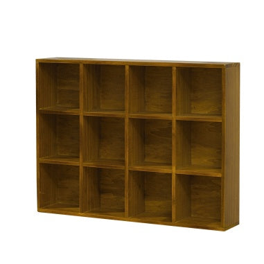 Gabinete Retro de Madera Maciza con 12 Compartimentos para Tazas - Image 13