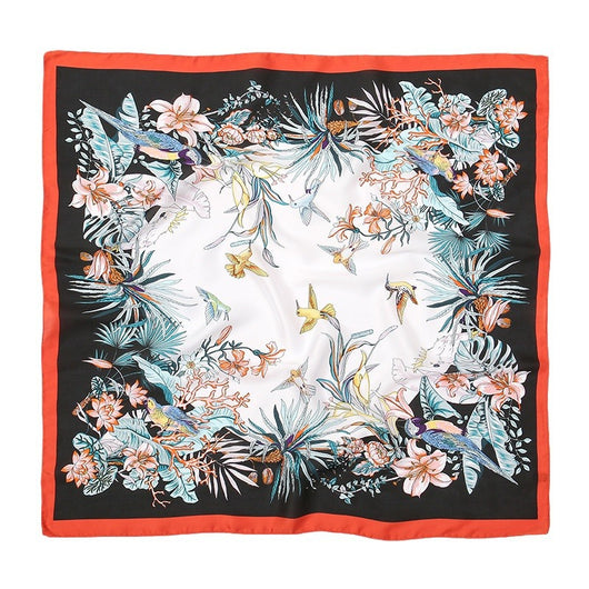 Pañuelo de Seda Estampado para Mujer - Image 5