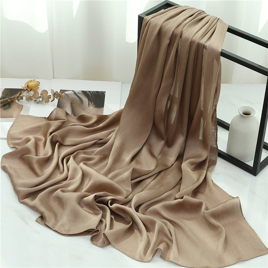 Pañuelo de Seda Liso - Versátil para Cualquier Ocasión - Image 24