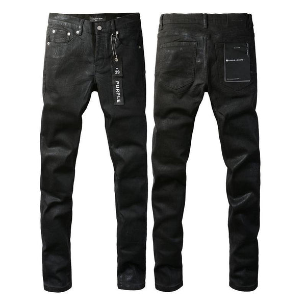 Jeans Slim Fit Morado y Negro - Tendencia Internacional