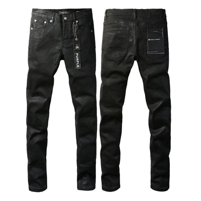 Jeans Slim Fit Morado y Negro - Tendencia Internacional