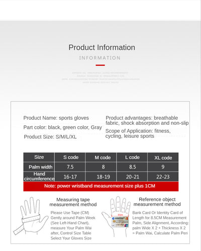 Guantes de Fitness Antideslizantes para Pesas y Barra - Image 18
