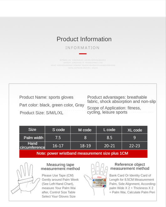 Guantes de Fitness Antideslizantes para Pesas y Barra - Image 18