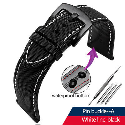 Correa de Reloj Nylon Canvas Tiansuo Haixing para Hombre - Image 10