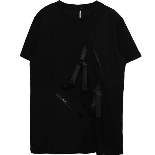 Camiseta Suelta Negra para Hombre - Estilo Street Casual - Image 5