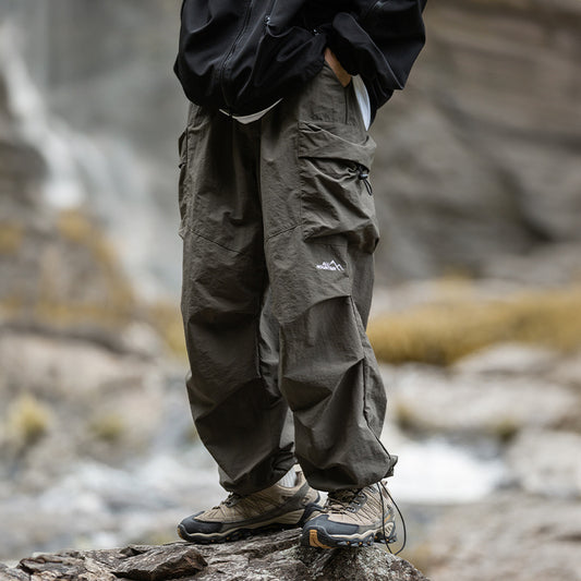 Pantalones de Trabajo Cargo Multibolsillo para Actividades Outdoor