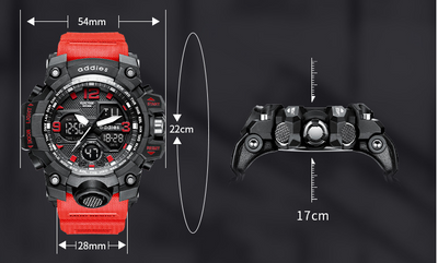 Reloj Deportivo Digital Estudiante Pantalla Dual Multifunción - Image 8