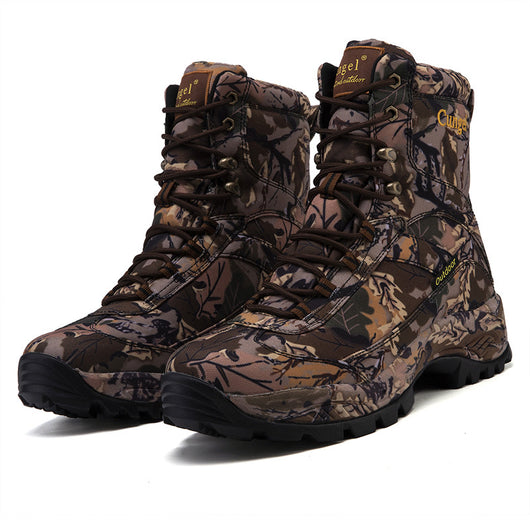Botas Martin Altas Camuflaje Antideslizantes con Protección de Impacto - Image 17