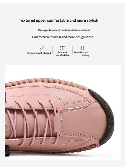Zapatos Casuales de Otoño-Invierno para Hombre con Suela Plana y Costura a Mano - Image 27
