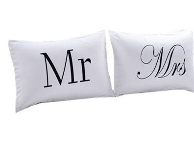 Funda de Almohada Pareja Blanca King/Queen - Ropa de Cama Personalizada - Image 4